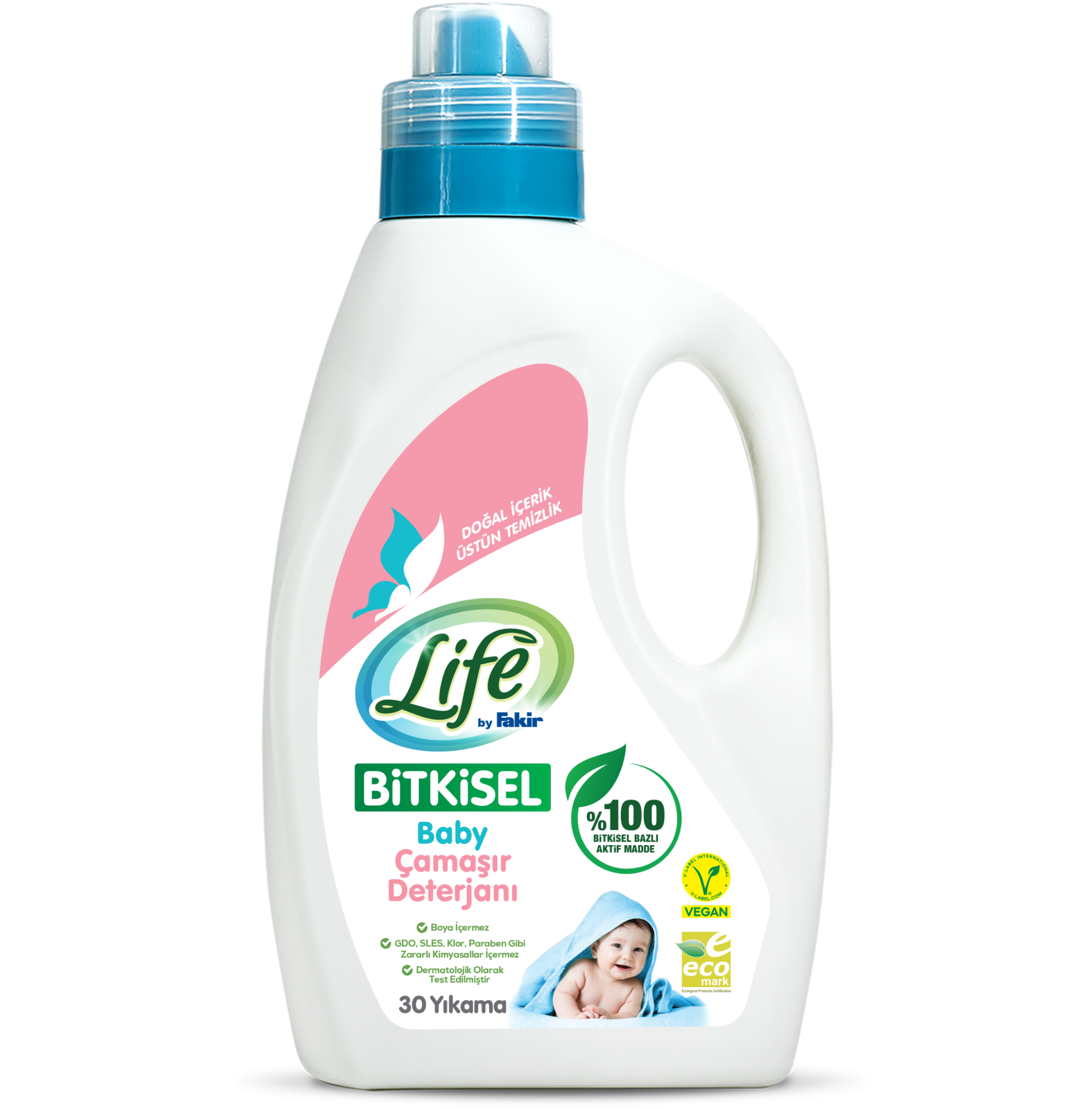 Life By Fakir Sıvı Bebek Çamaşır Deterjanı
