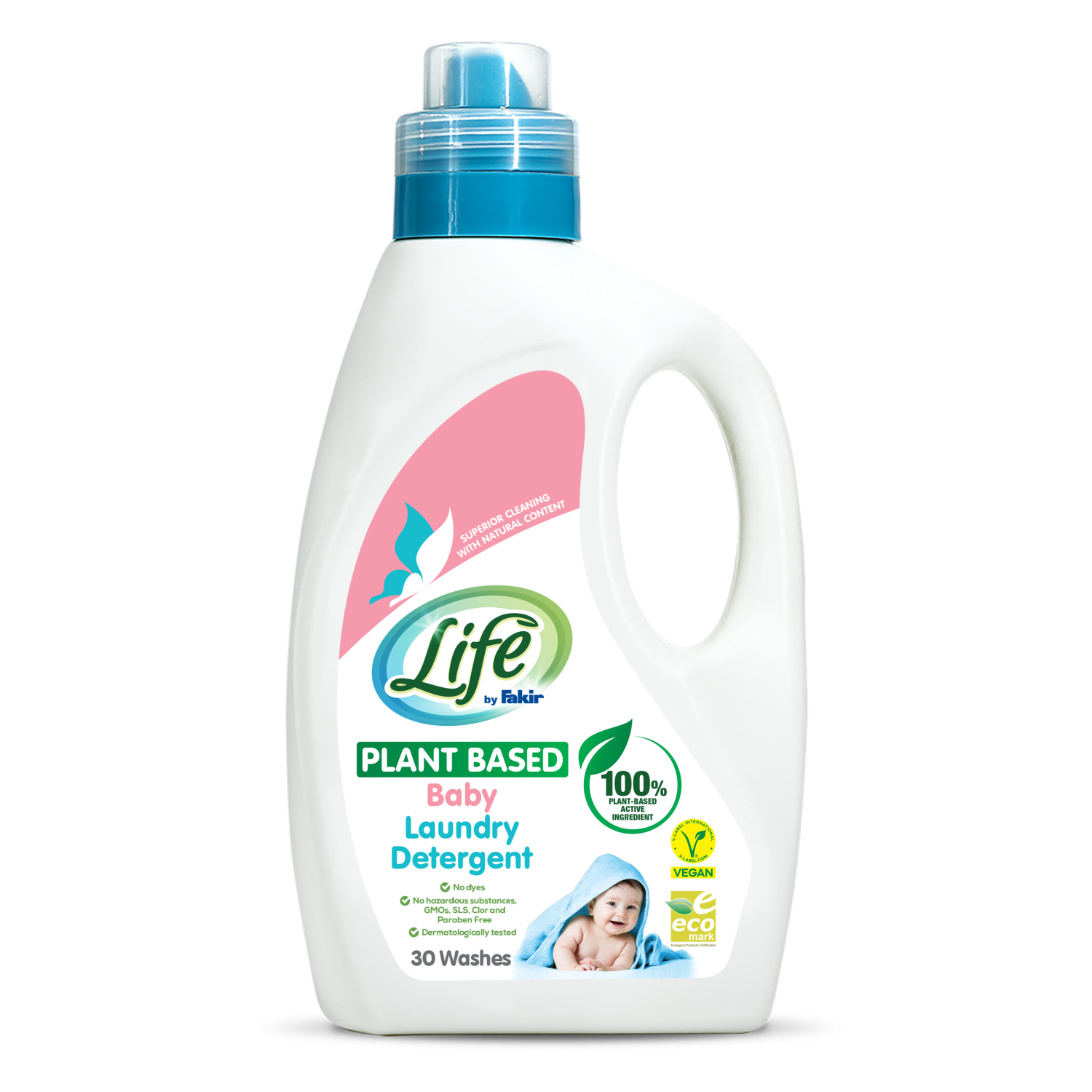 Life By Fakir Herbal Based Liquid Baby Laundry Detergent
