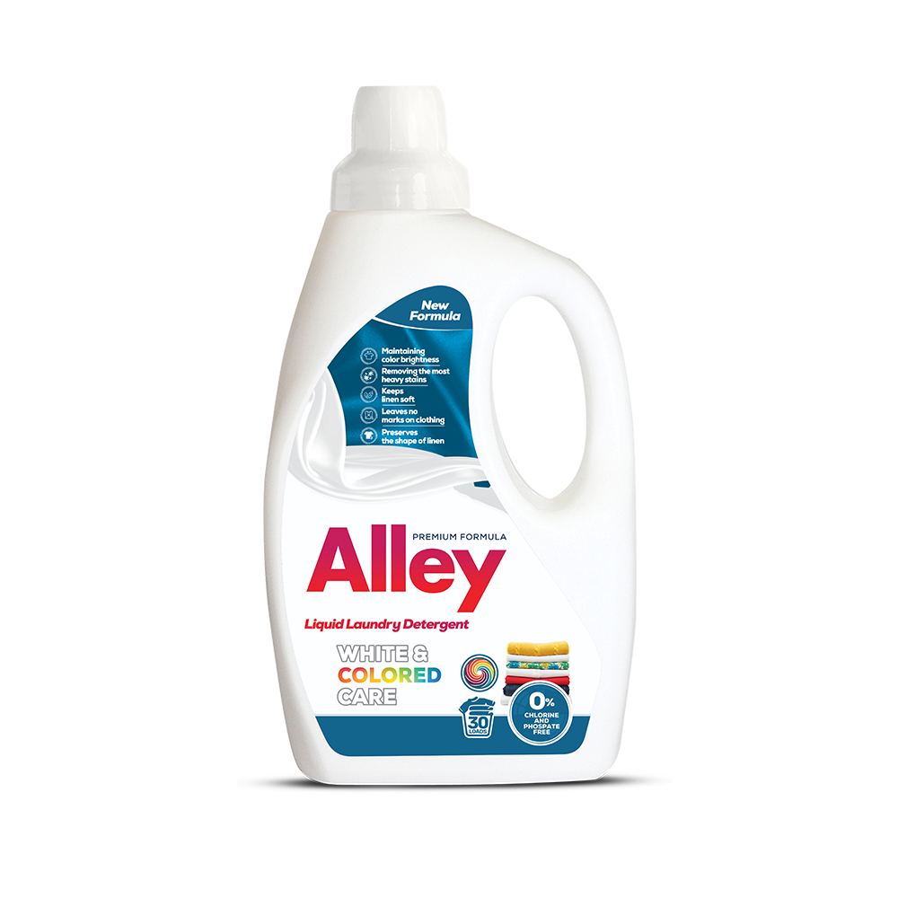Alley Liquiddetergent Whitecolored 1500Ml